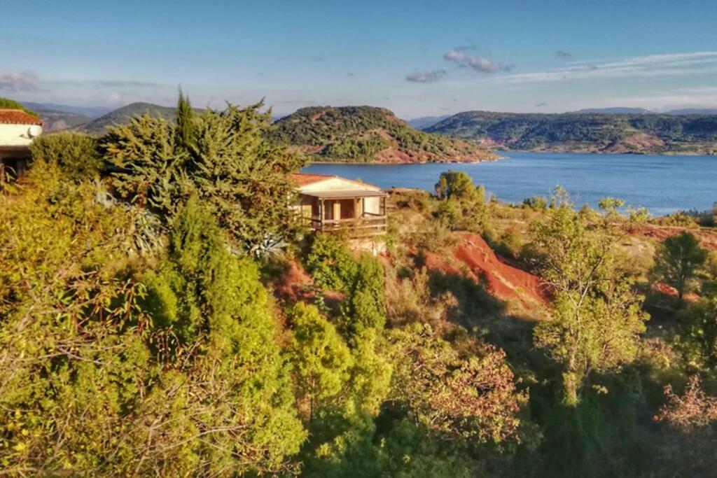 Studio 32M2 - Dans Propriete Avec Vue Imprenable Sur Le Lac Du Salagou Liausson Exterior foto
