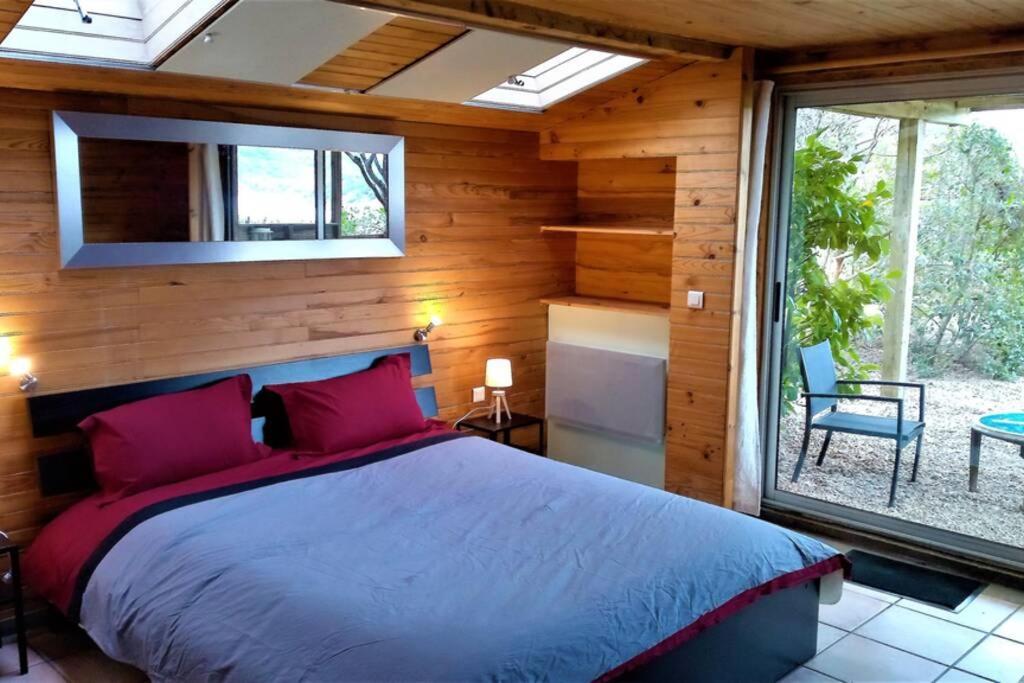 Studio 32M2 - Dans Propriete Avec Vue Imprenable Sur Le Lac Du Salagou Liausson Exterior foto