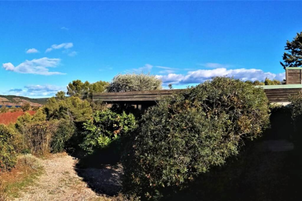 Studio 32M2 - Dans Propriete Avec Vue Imprenable Sur Le Lac Du Salagou Liausson Exterior foto